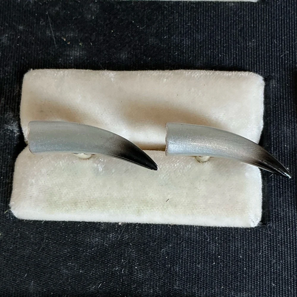 Vintage Hickok Steer Horn Cuff Links